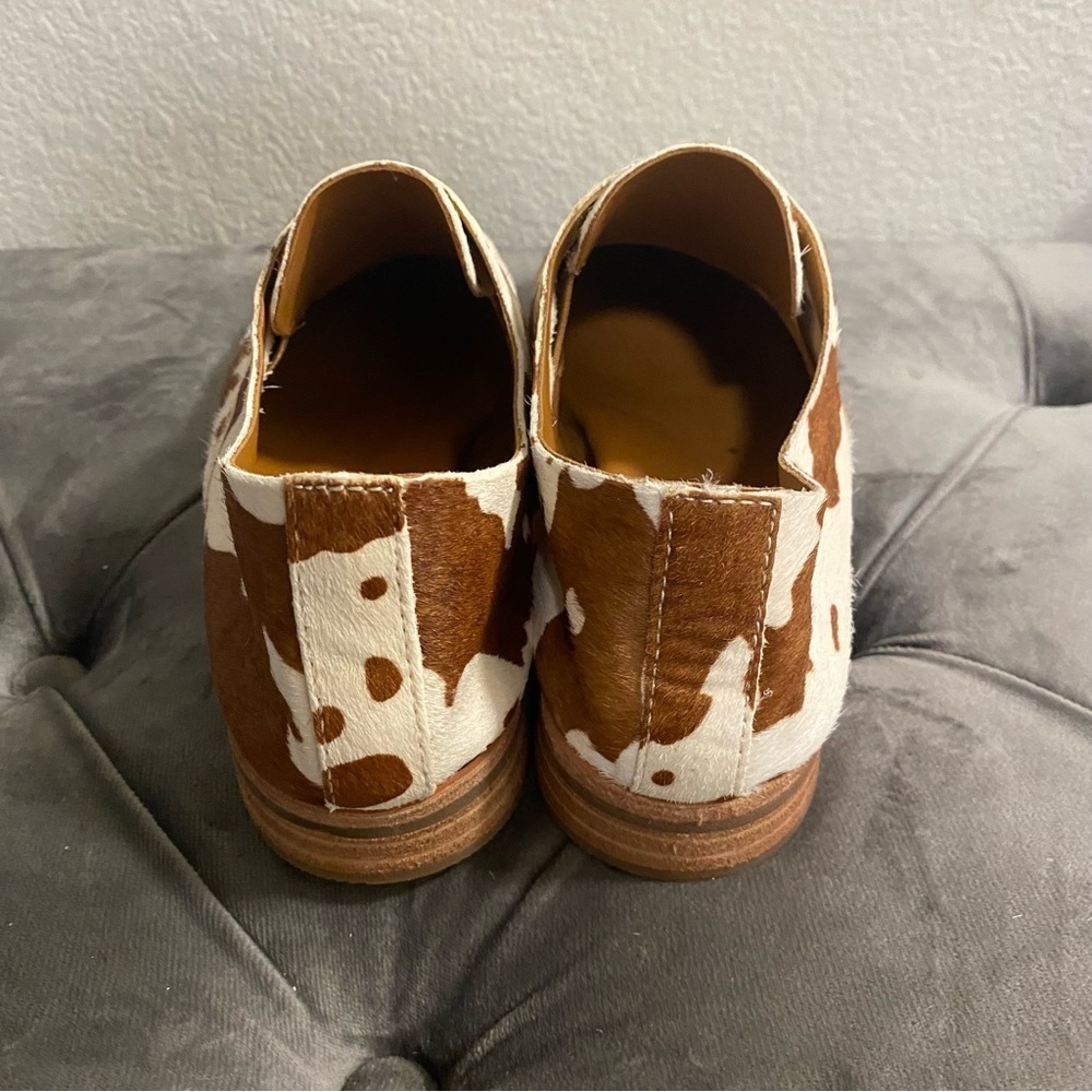 New W/Out Box Korkease Womens Nottingham Flat Cow Print - Size 7.5M - Picture 7 of 9